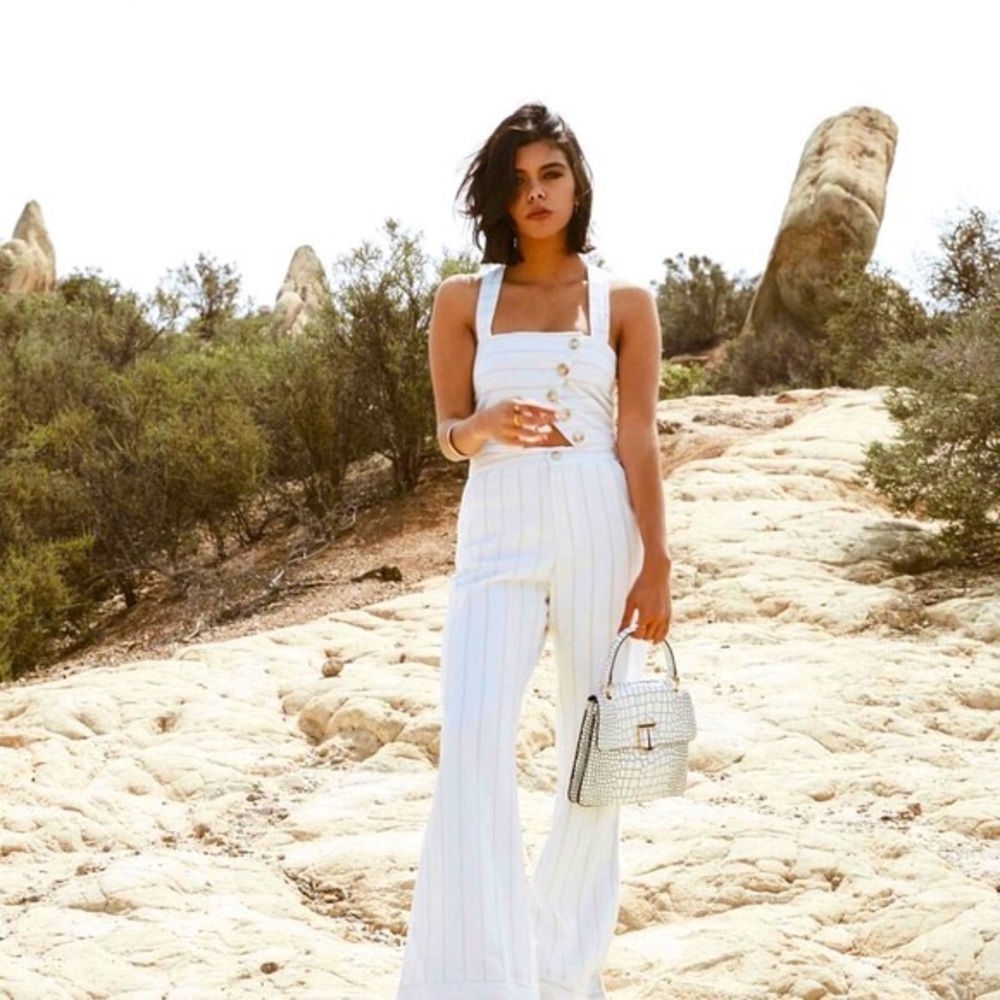 Lucca Couture Isla Linen Wide Leg Pants
